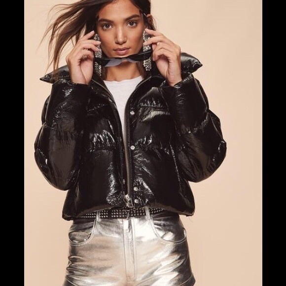 Vinyl puffer deals jacket wholesale